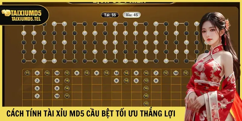 Cách tính Tài Xỉu MD5 cầu bệt tối ưu thắng lợi